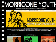 Tablet Screenshot of morriconeyouth.com